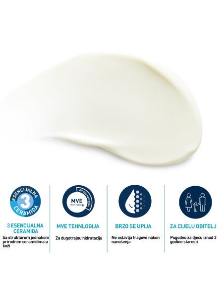 Cerave Hydra Sunscreen Nevidljivi losion za zaštitu od sunca, SPF 50+, vrlo visoka zaštita