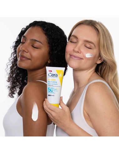 Cerave Hydra Sunscreen Nevidljivi losion za zaštitu od sunca, SPF 50+, vrlo visoka zaštita