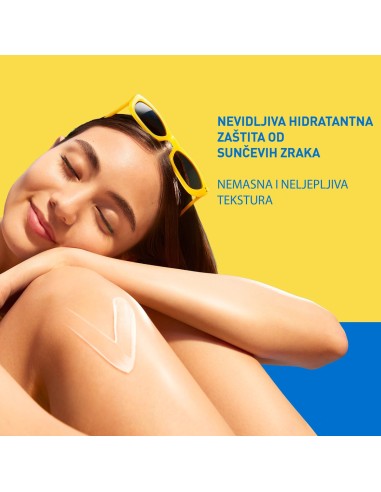 Cerave Hydra Sunscreen Nevidljivi losion za zaštitu od sunca, SPF 30, visoka zaštita