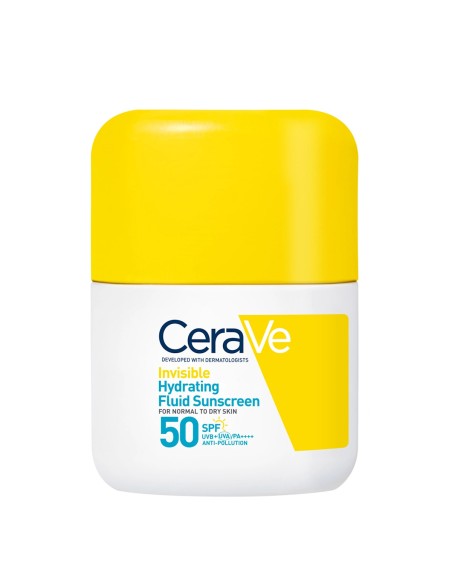 Cerave Hydra Face Sun Nevidljivi hidratantni fluid za zaštitu od sunca, SPF 50, visoka zaštita