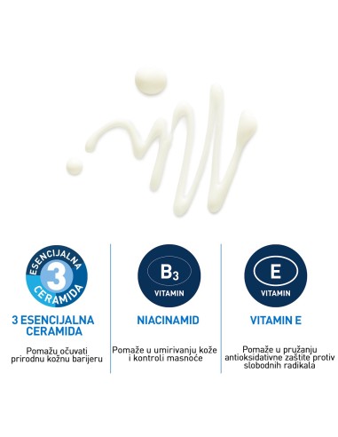 Cerave Oil Control Sun Nevidljivi Dry Touch fluid za zaštitu od sunca, SPF 50+, vrlo visoka zaštita