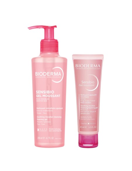 Bioderma Sensibio Gel Moussant 200 ml + 45 ml Promo pakiranje