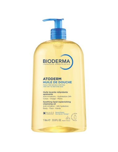 Bioderma Atoderm Ulje za tuširanje 1000 ml + 100 ml Promo pakiranje