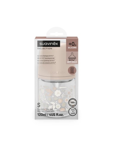 Suavinex Premium SX Pro staklena bočica 120 ml 0+ protiv kolika