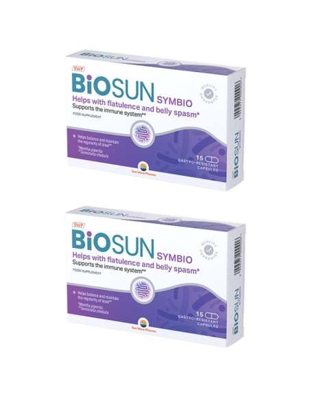 Sun Wave Pharma BioSun Symbio kapsule 1+1 PROMO, dodatak prehrani
