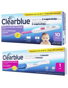 ClearBlue Digitalni ovulacijski test + POKLON Brzi test
