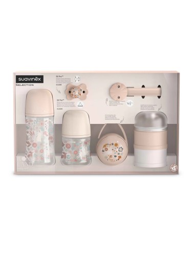Suavinex Suavinex poklon set bočica i duda Wonderland roza promo pakiranje