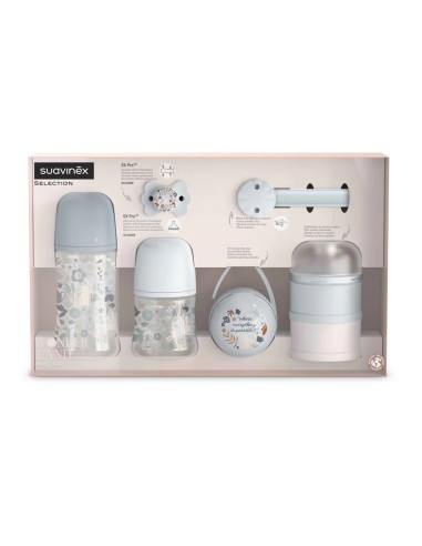 Suavinex Suavinex poklon set bočica i duda Wonderland Plava Promo pakiranje