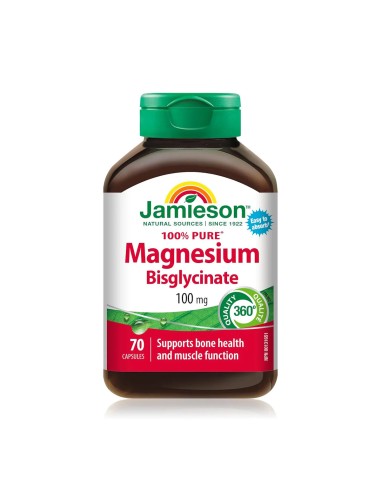 Jamieson Magnezij Bisglicinat 100 mg kapsule, dodatak prehrani