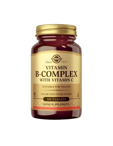 Solgar B kompleks s vitaminom C tablete, dodatak prehrani