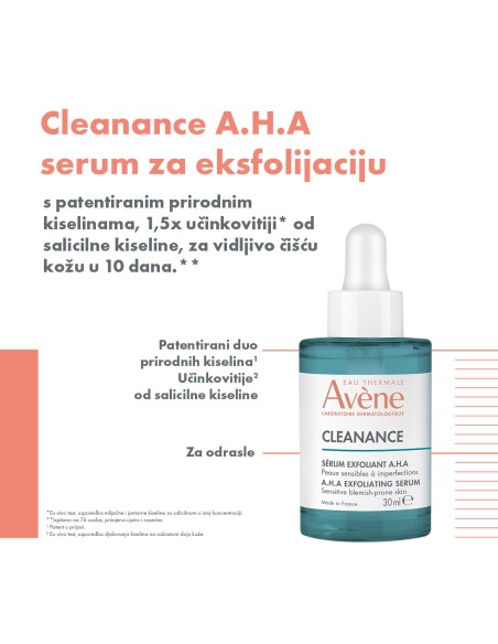 Avene Cleanance A.H.A Serum za eksfolijaciju