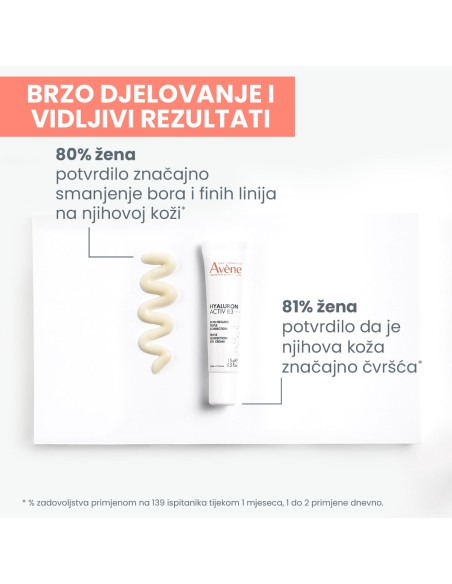 Avene Hyaluron Activ B3 Trostruko korektivna krema za područje oko očiju