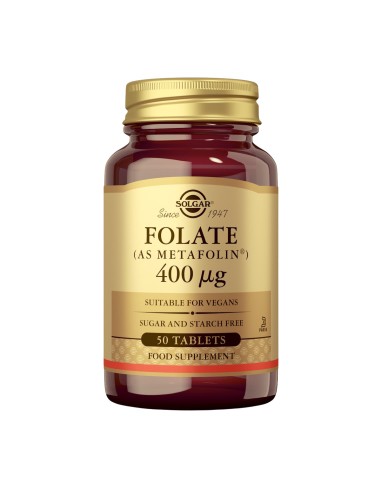 Solgar Folat 400mcg tablete, dodatak prehrani
