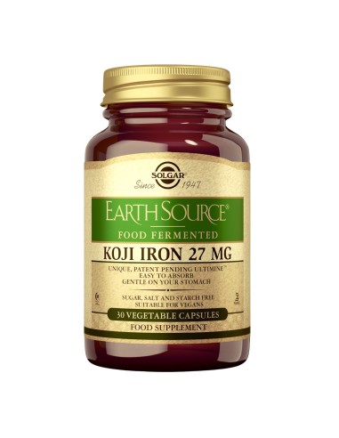 Solgar Koji Iron Earth Source 27 mg, dodatak prehrani