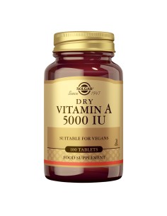 Solgar Vitamin A tablete, dodatak prehrani