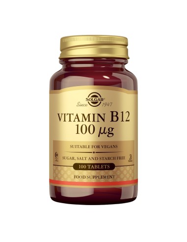 Solgar Vitamin B12 100mcg tablete, dodatak prehrani