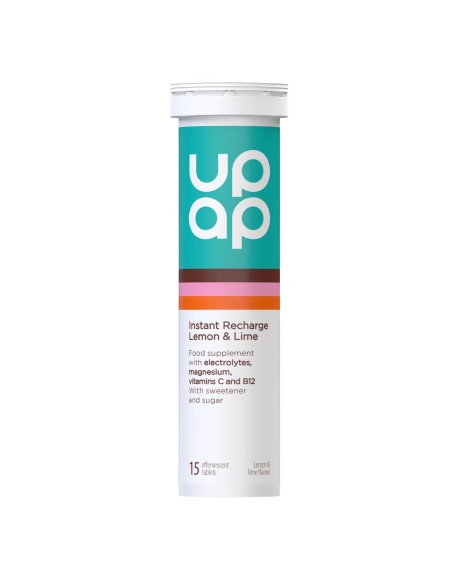 UpAp Instant Recharge Lemon & Lime šumeće tablete 2+1 Promo pakiranje, dodatak prehrani