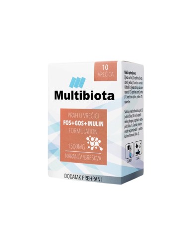 Sarmenta Multibiota prah naranča i breskva, dodatak prehrani