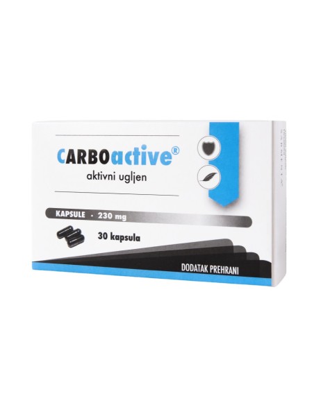 Carboactive 230 mg kapsule, dodatak prehrani