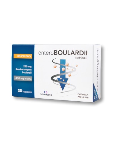 Sarmenta Enteroboulardii Helico pack kapsule, dodatak prehrani