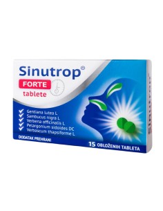 Sinutrop forte tablete, dodatak prehrani