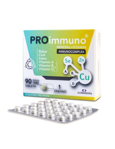 PROimmuno Mineral + Vitamin Immunocomplex tablete, dodatak prehrani