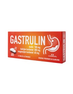 Gastrulin tablete za žvakanje, dodatak prehrani