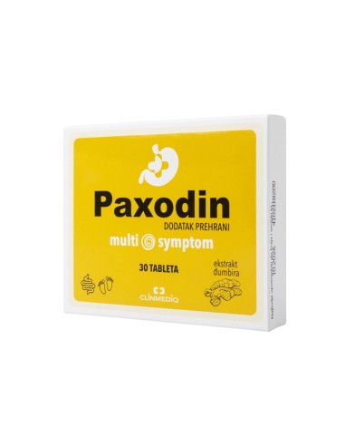 Paxodin tablete, dodatak prehrani