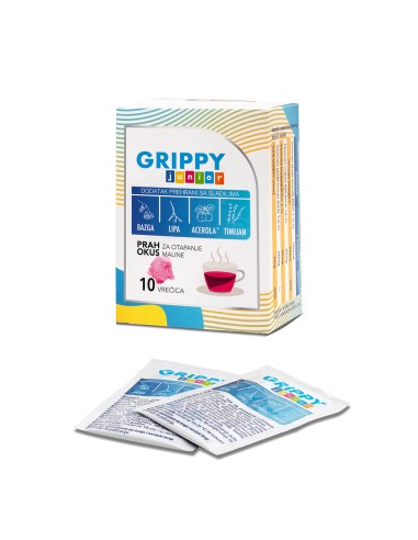 Sarmenta Grippy Junior vrećice, dodatak prehrani