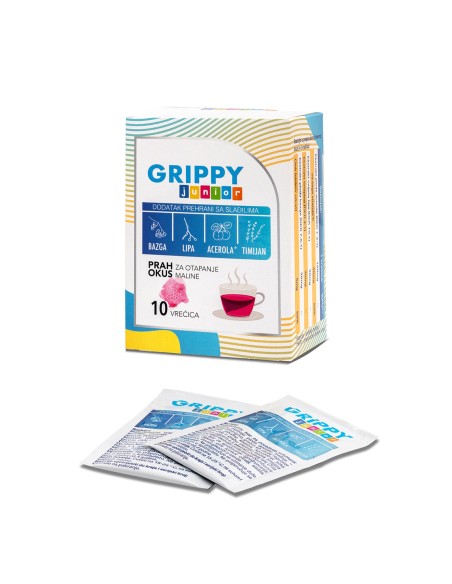 Sarmenta Grippy Junior vrećice, dodatak prehrani