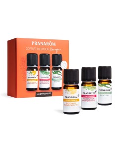 Pranarom Energy - set mješavina za difuzer BIO Ecocert 3×10 ml Promo pakiranje