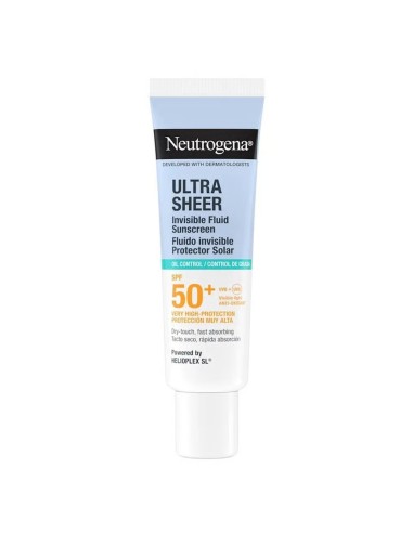 Neutrogena Ultra Sheer nevidljivi fluid SPF 50 Kontrola masnoće