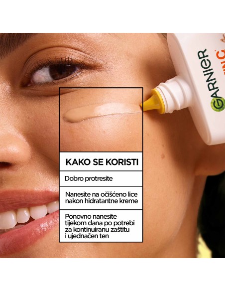 Garnier Vitamin C* dnevni tonirani fluid srednji