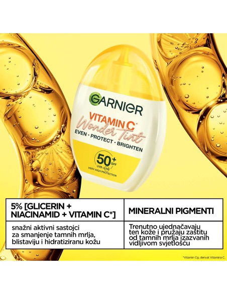 Garnier Vitamin C* dnevni tonirani fluid srednji