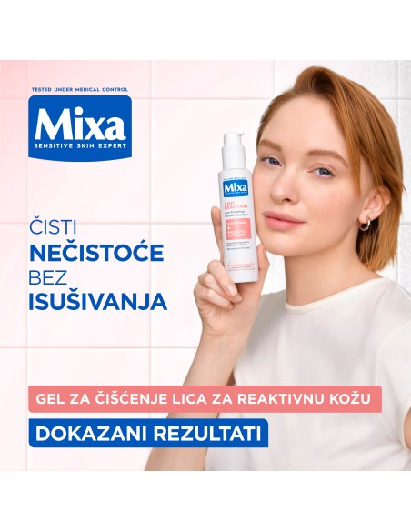 Mixa Anti Reaction gel za čišćenje lica 150ml