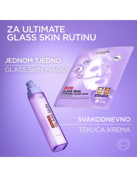 LOreal Paris Revitalift Filler Glass skin tekuća krema