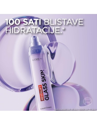LOreal Paris Revitalift Filler Glass skin tekuća krema