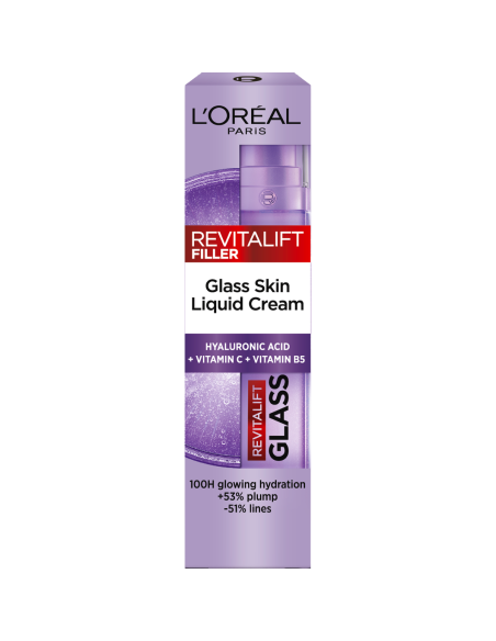 LOreal Paris Revitalift Filler Glass skin tekuća krema