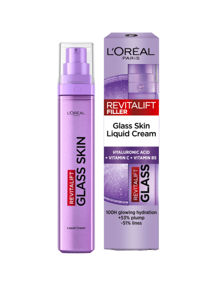 LOreal Paris Revitalift Filler Glass skin tekuća krema