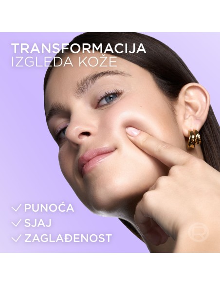 LOreal Paris Revitalift Filler Glass Skin hidrogel maska za blistavu kožu