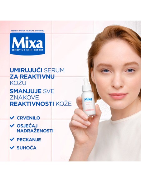 Mixa Anti Reaction Umirujući serum za reaktivnu kožu