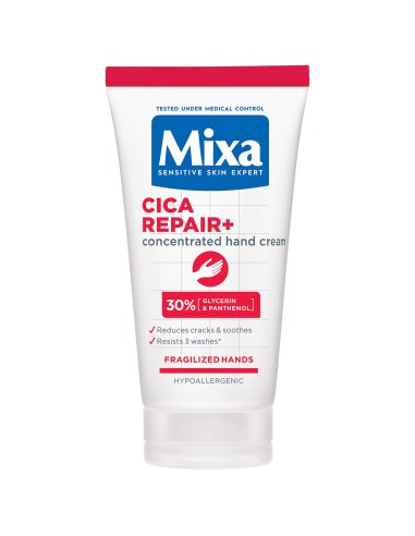 Mixa Cica Urea Repair+ Krema za ruke za osjetljivu kožu sa zaštitom kožne barijere
