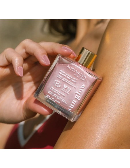 Alphanova Pink svjetlucavo ulje