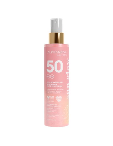 Alphanova Sun Glow Svjetlucavo Pink Ulje SPF 50