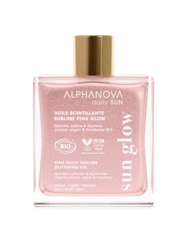 Alphanova Pink svjetlucavo ulje