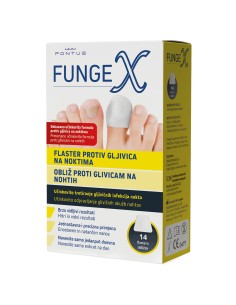 FungeX flaster protiv gljivica na noktima