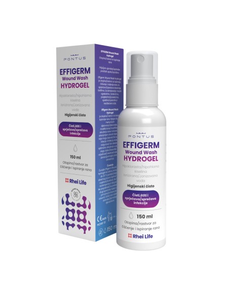 Effigerm Wound Wash hidrogel za ispiranje rana