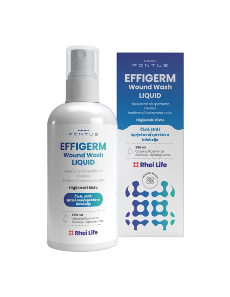 Pontus Pharma Effigerm Wound Wash otopina za čišćenje, ispiranje i vlaženje rana