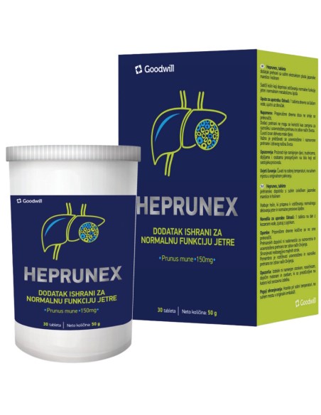 Goodwill Heprunex tablete, dodatak prehrani