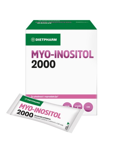 Dietpharm Myo Inositol 2000 vrećice, dodatak prehrani